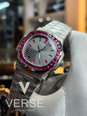 Patek Phlippe Nautilus Pink stone Master