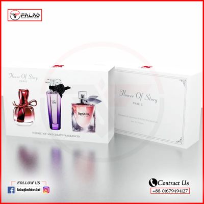Perfume Set For Women (30ml X 1pcs & 2pcs X 25ml)= Total 80ml 9788_img_1