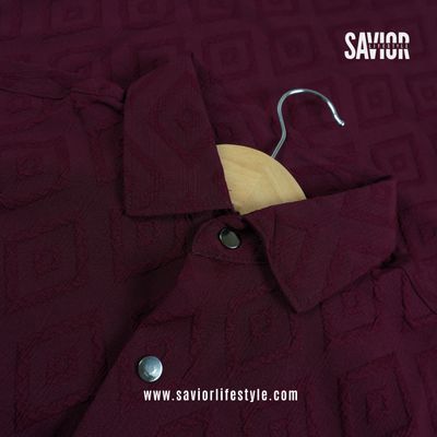 Deep Maroon - Super Soft Full Sleeve Shirt_img_2