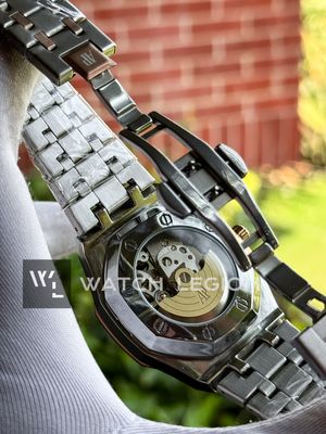 AP AUTO CHAIN TWO TONE ROSE GOLD SKELETON_img_4