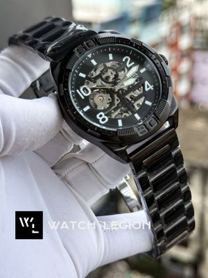 FOSSIL AUTO CHAIN NEW FULL BLACK_img_1