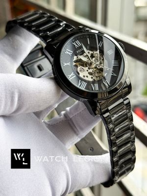 FOSSIL AUTO FULL BLACK CLIP LOCK