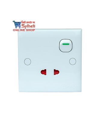 Kitty Opple 2 Pin Socket with Switch 16 A_img_1