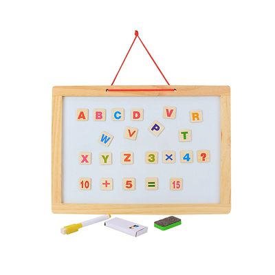 Black & White Wooden Slate - 2 in 1 for Kids_img_0