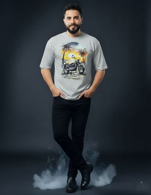 Gonji Graphic Drop Shoulder T-Shirt_img_2