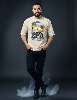 Gonji Graphic Drop Shoulder T-Shirt_img_3