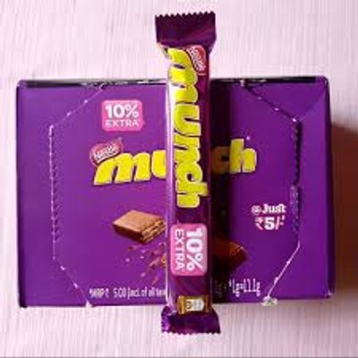 Munch Crunchilicious Milk Chocolate 32 PC Box Per Pack 8.9gm main box 284.8G 5rs INDIAN_img_1