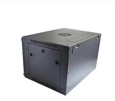 Toten W2 Series 6U 600x600 Wall mounted server cabinet and toughened glass front door #W2.6606.9001_img_0