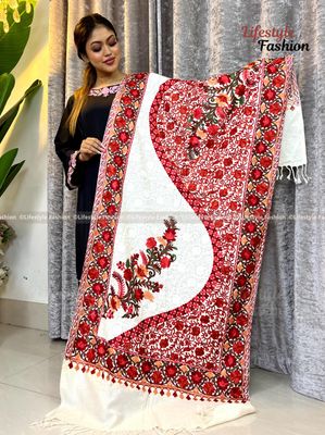 প্রিমিয়াম কোয়ালিটি অরজিনাল কাশ্মীরি শাল (LF-SAWAL-20)_img_0