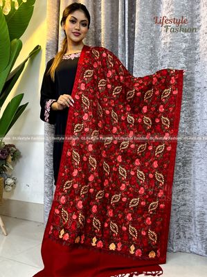 প্রিমিয়াম কোয়ালিটি অরজিনাল কাশ্মীরি শাল (LF-SAWAL-23)_img_0