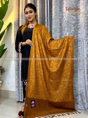 প্রিমিয়াম কোয়ালিটি অরজিনাল কাশ্মীরি শাল (LF-SAWAL-24)_img_0