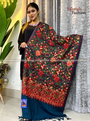 প্রিমিয়াম কোয়ালিটি অরজিনাল কাশ্মীরি শাল (LF-SAWAL-26)_img_0