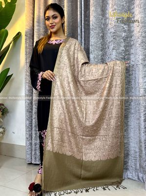 প্রিমিয়াম কোয়ালিটি অরজিনাল কাশ্মীরি শাল (LF-SAWAL-28)_img_0