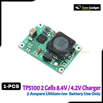 TP5100 Dual-Cell 8.4V / Single 4.2V Lithium-Ion Battery Charger Module - 2A 18650 Charging PCB with 5-18V DC Power Supply_img_0