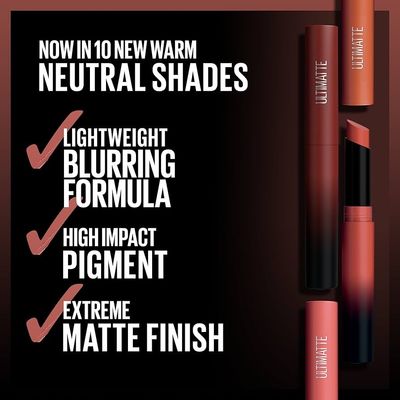 Maybelline Ultimate by Color Sensational Matte Lipstick | More Auburn_img_4
