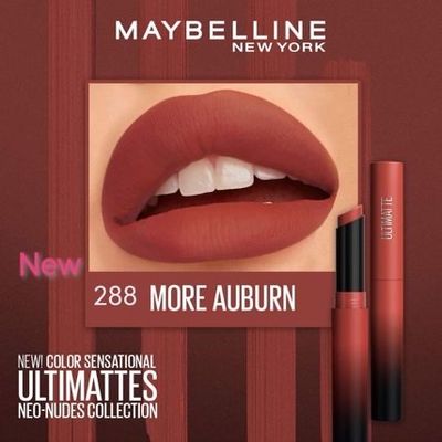 Maybelline Ultimate by Color Sensational Matte Lipstick | More Auburn_img_3