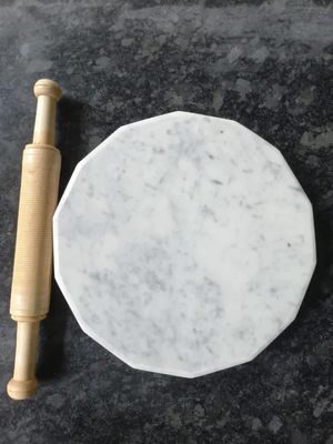 Premium Marble Stone Roti/Paratha/Luchi Maker with Belan – Heavy Duty, Non-Stick Surface | Pathor Piri for Easy Dough Rolling_img_4