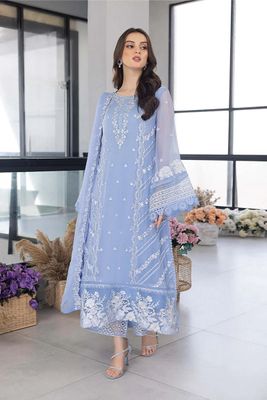 Azure Unready Organza Dress_img_4