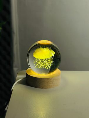 3D Crystal Ball – Rain Cloud (7 Color Base)_img_3