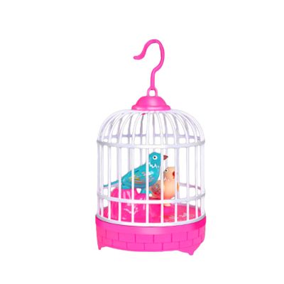 Rechargeable Voice Control Bird Cage Funny Toys_img_2