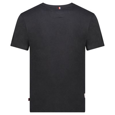 Men's T-Shirt Short Sleeve with Black Flag_img_1
