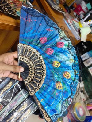 Florarl Foldable Hat Pakha China_img_5