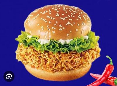 Crispy Chicken Burger With Cheese_img_0