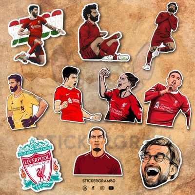 Liverpool Sticker Set_img_0