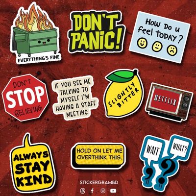 Sarcastic Sticker Set 03_img_0