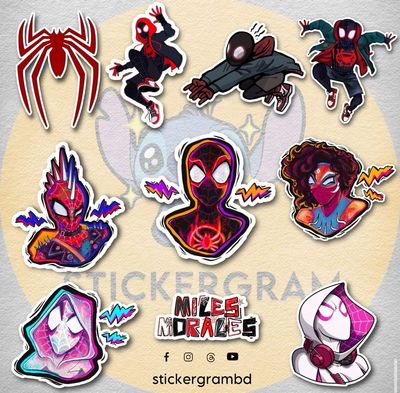 Spiderverse Sticker Set_img_0
