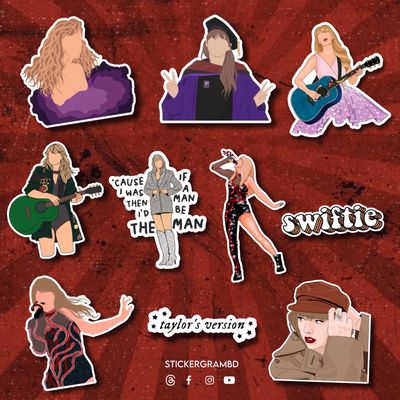 Taylor Swift Sticker Set 01_img_0