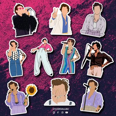 Harry Styles Sticker Set_img_0