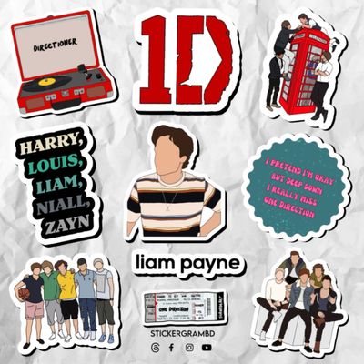One Direction Sticker Set 01_img_0