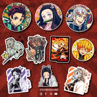 Demon Slayer Sticker Set 02_img_0