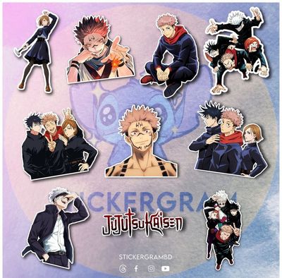 Jujutsu Kaisen Sticker Set 02_img_0