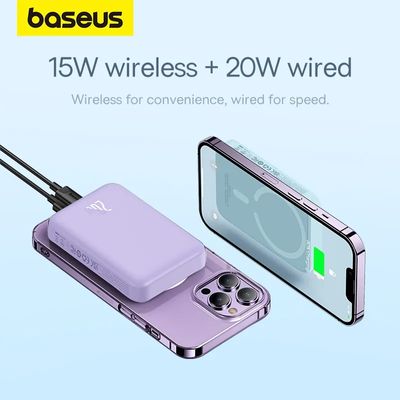 Baseus 20W Magnetic Wireless 10000mAh Power Bank_img_1