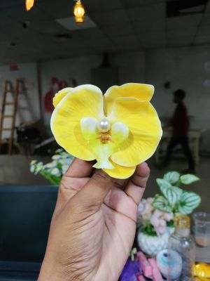 Orchid Butterfly Hair clip_img_2