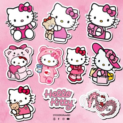 Hello Kitty Sticker Set 04_img_0