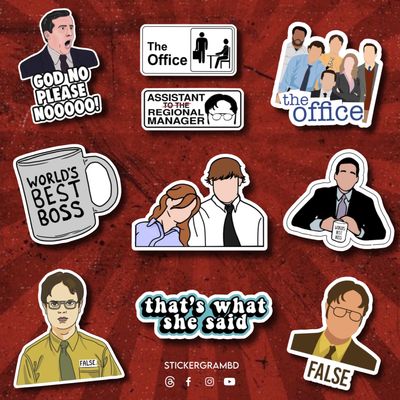 The Office Sticker Set 01_img_0