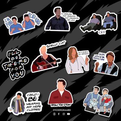 Friends Sticker Set 01_img_0