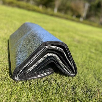 Double-Sided Aluminum Film Moisture-Proof Mat – Thickened Beach Mat for Camping, Lunch Breaks, and Emergency Use_img_6