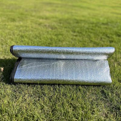 Double-Sided Aluminum Film Moisture-Proof Mat – Thickened Beach Mat for Camping, Lunch Breaks, and Emergency Use_img_7