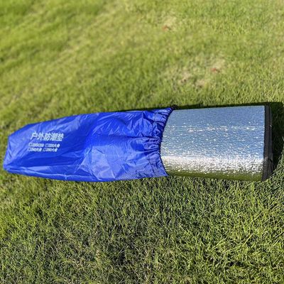 Double-Sided Aluminum Film Moisture-Proof Mat – Thickened Beach Mat for Camping, Lunch Breaks, and Emergency Use_img_8