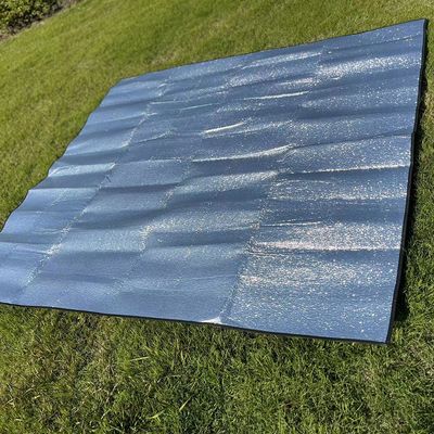 Double-Sided Aluminum Film Moisture-Proof Mat – Thickened Beach Mat for Camping, Lunch Breaks, and Emergency Use_img_9