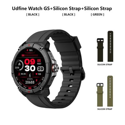 Udfine Watch GS 1.38″ HD Display Bluetooth Calling Alexa With GPS Smartwatch Double Straps_img_0