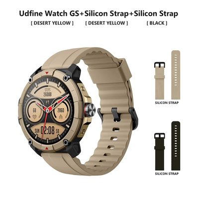 Udfine Watch GS 1.38″ HD Display Bluetooth Calling Alexa With GPS Smartwatch Double Straps_img_1