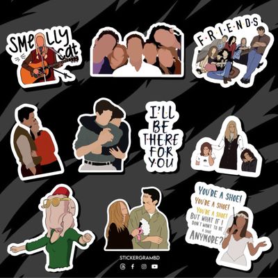 Friends Sticker Set 04_img_0