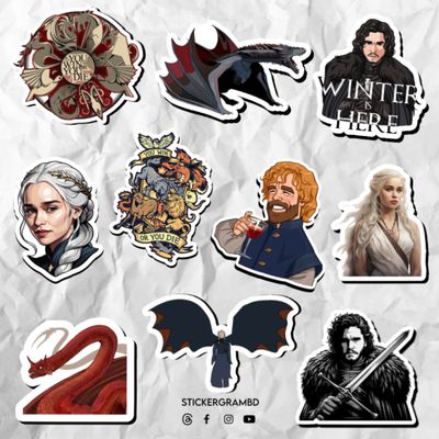 Game of Thrones Sticker Set 01_img_0