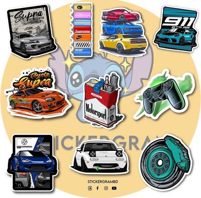 Cars Sticker Set 06_img_0