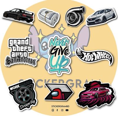 Cars Sticker Set 08_img_0